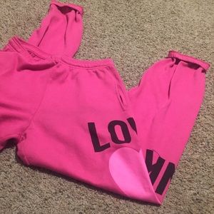 Pink PINK Sweatpants